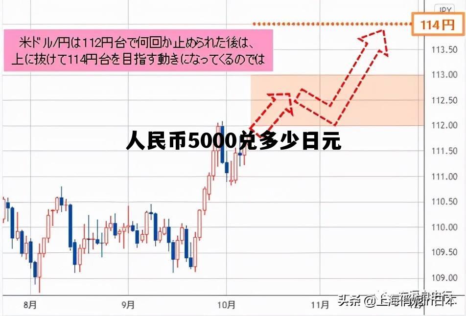 人民币5000兑多少日元(5000日元兑人民币多少钱)
