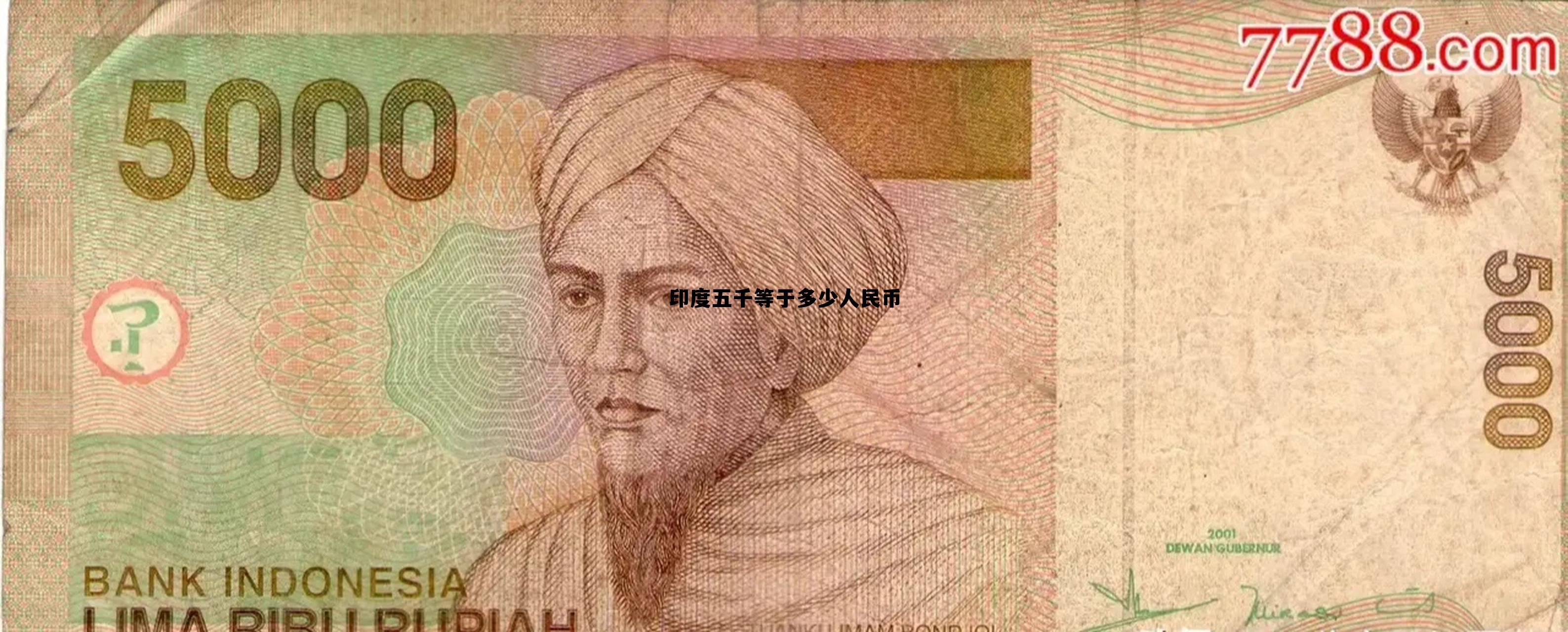 印度五千等于多少人民币(印度5000纸币值多少钱)