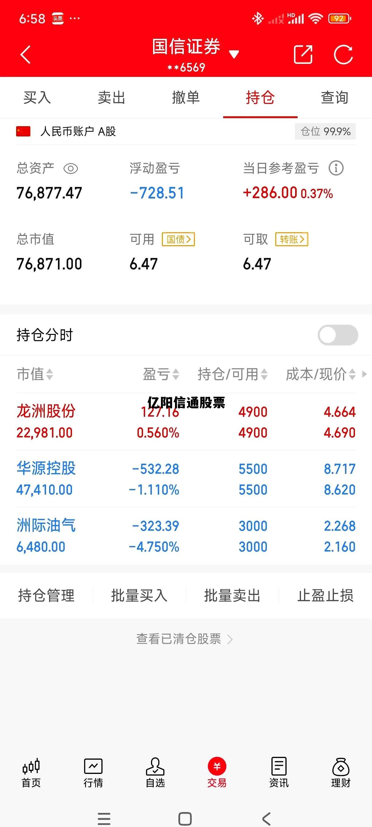 亿阳信通股票(亿阳信通股票现在能买吗)